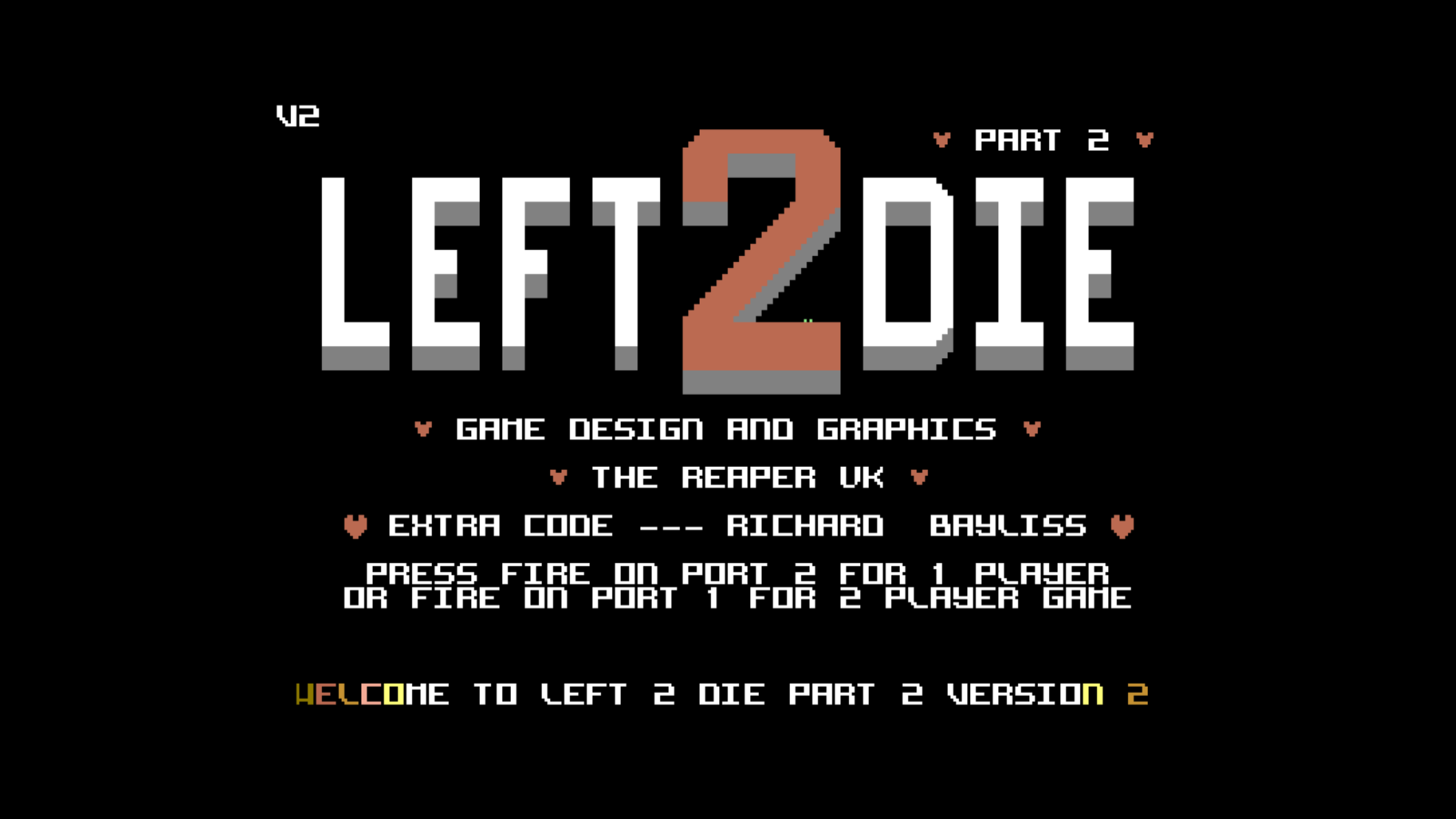 Cover image for Left 2 Die Part 2 (C64)