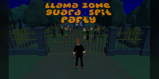 Cover image for Llama Zone Guard Spit Party