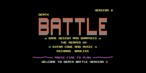 Cover image for Death-Battle (C64)