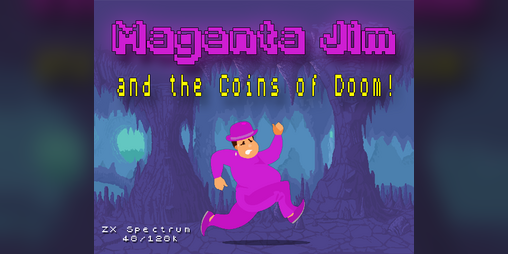 Cover image for Magenta Jim & The Coins of Doom for the ZX Spectrum