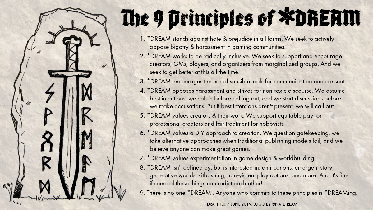 The Nine Principles of SWORDDREAM 