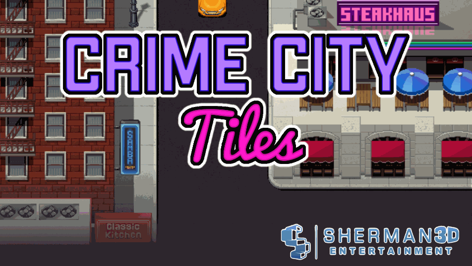 Sherman3D: Crime City Tiles