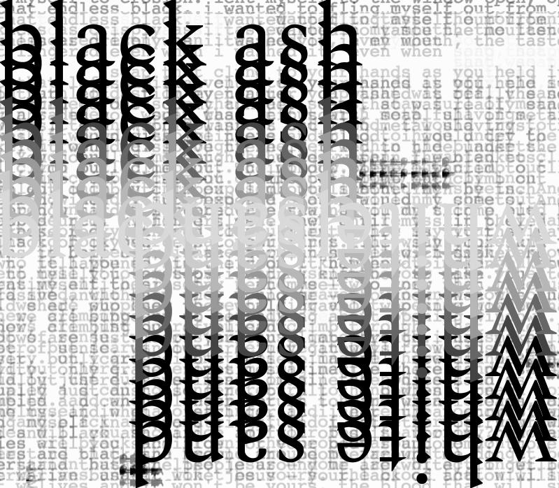 Cover image for blacker ash || whiter sand