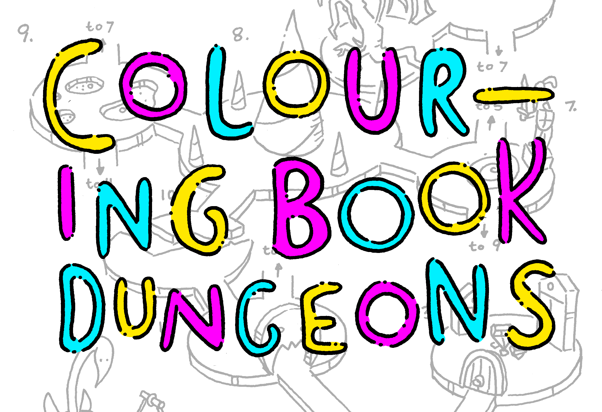 Colouring Book Dungeons