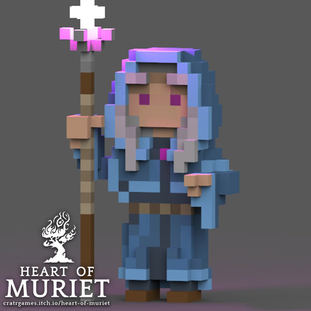 making characters with magicavoxel