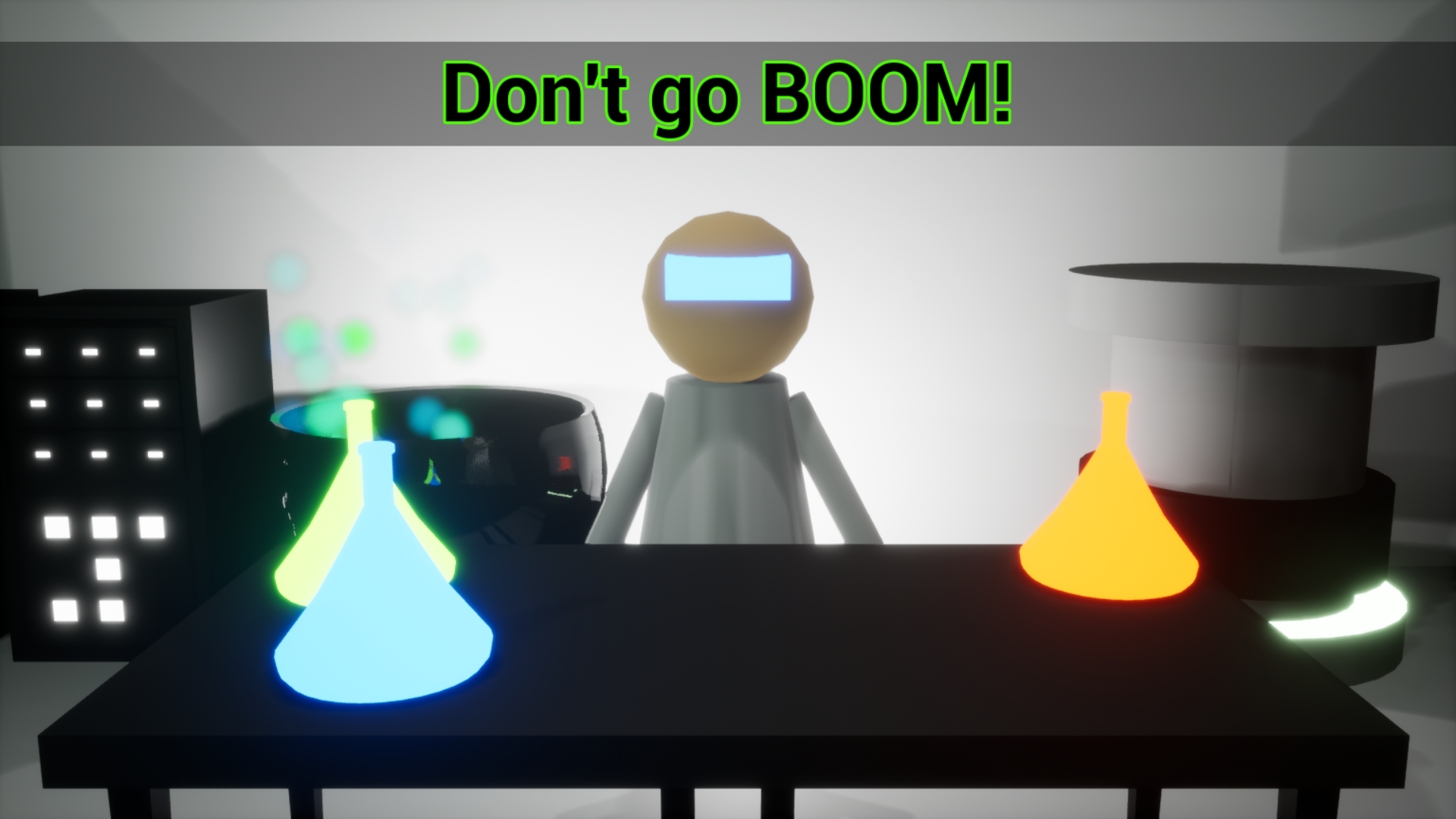 Don't go BOOM!