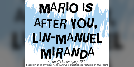 Cover image for Mario is After You, Lin-Manuel Miranda