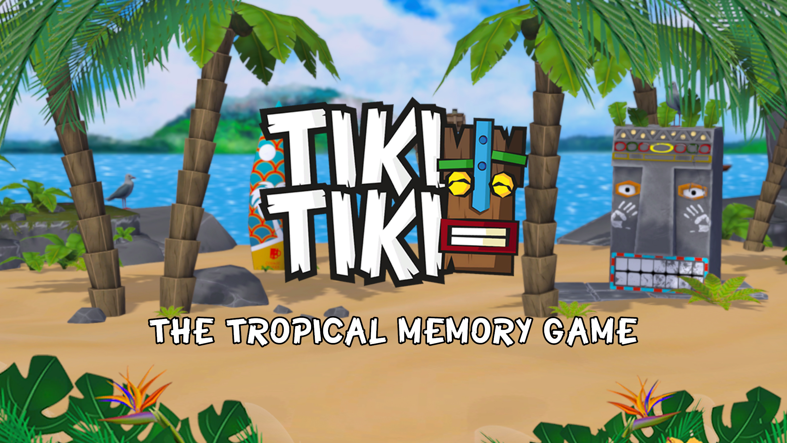 Tiki Tiki: The Tropical Memory Game