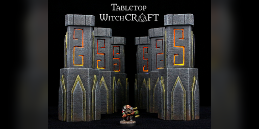 Cover image for Dwarven Pillars with LED Runes