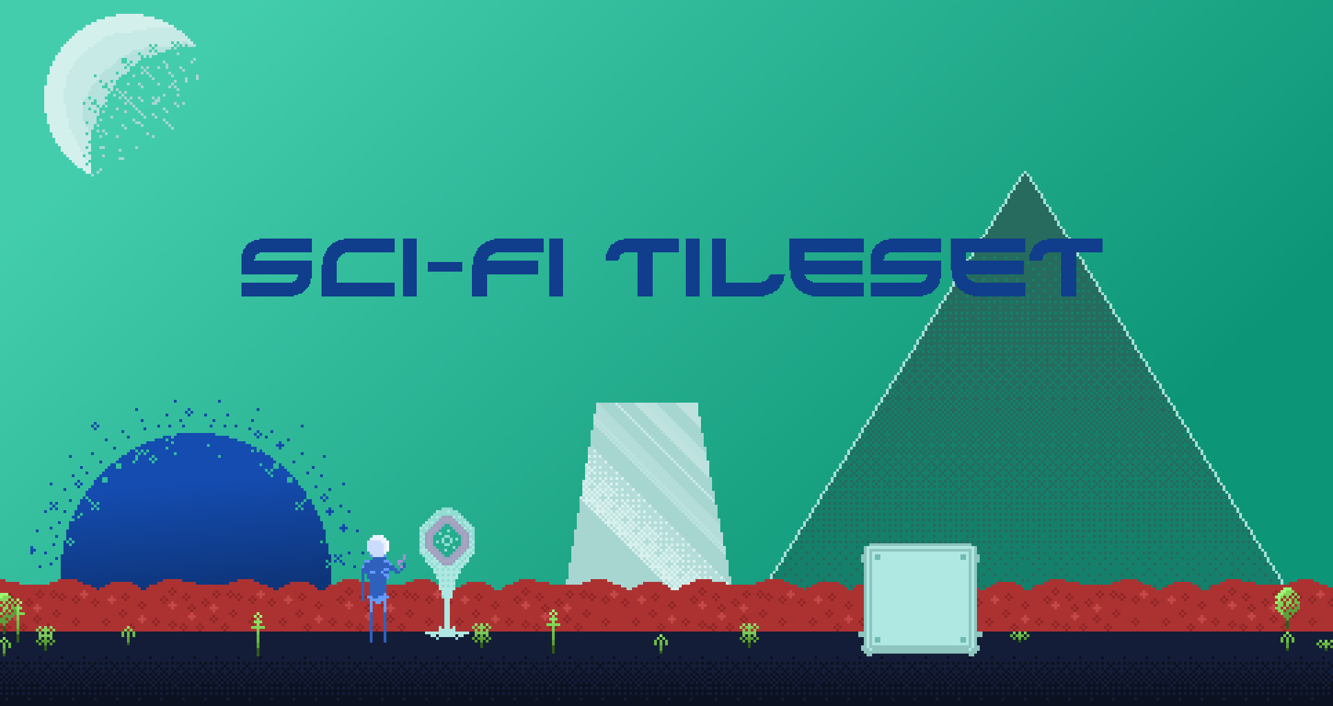 Free Sci-Fi Tileset