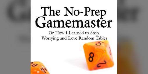 Cover image for The No-Prep Gamemaster