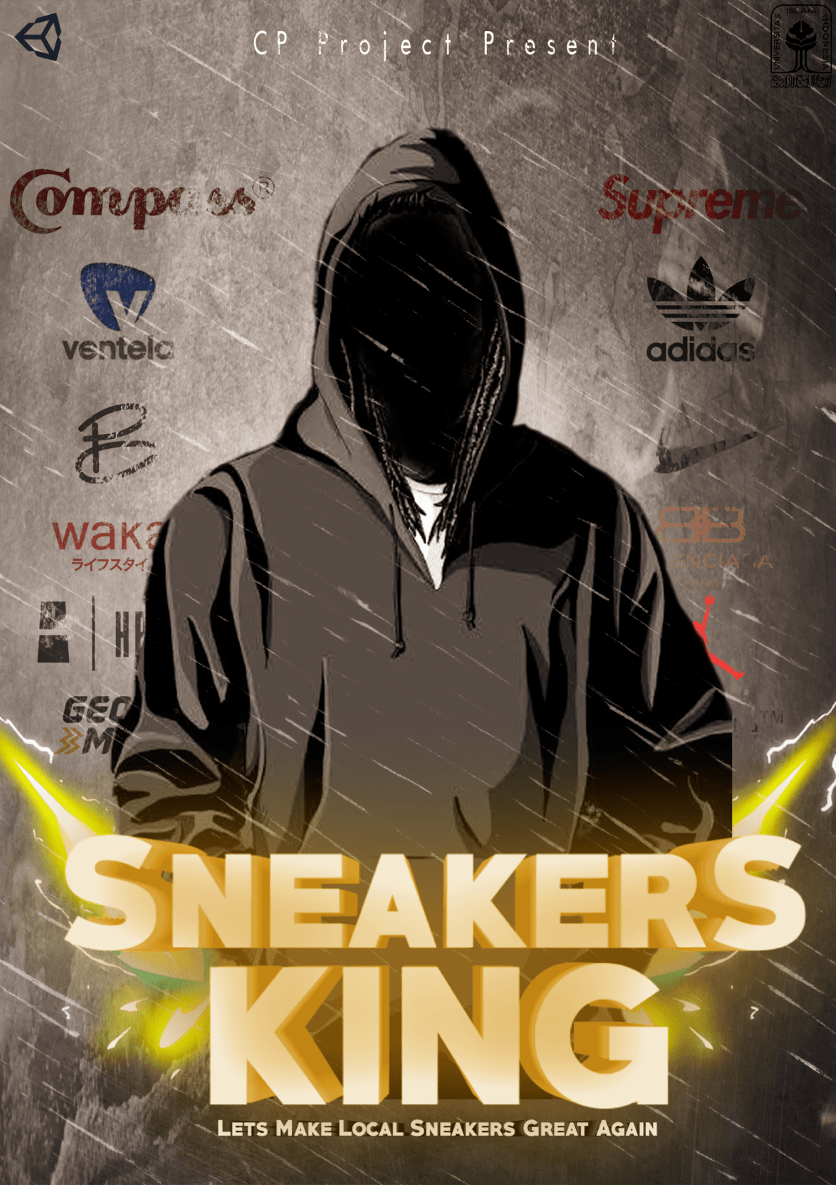 Sneakers King Poster
