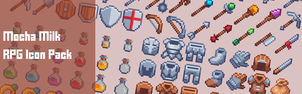16x16 RPG Icon Pack