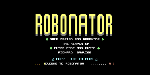 Cover image for Robonator (C64).