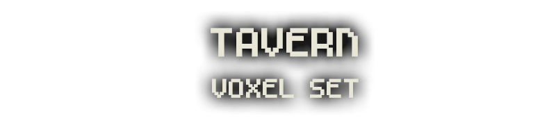 Tavern Voxel Set