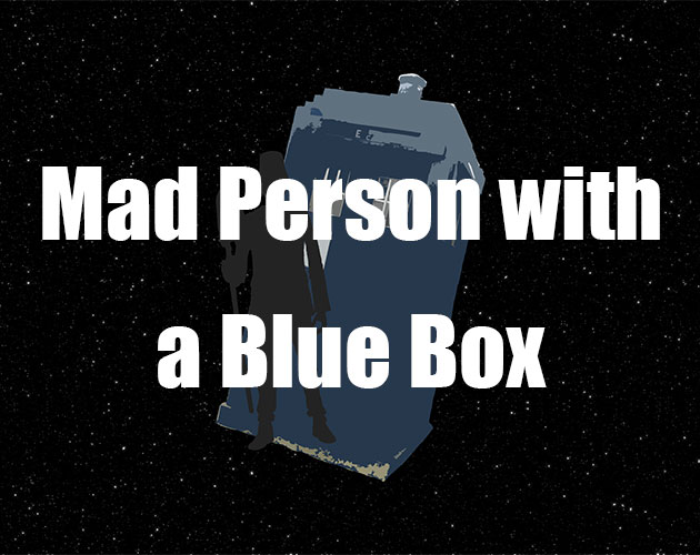 Cover image for Mad Person with a Blue Box - A Troika! Background
