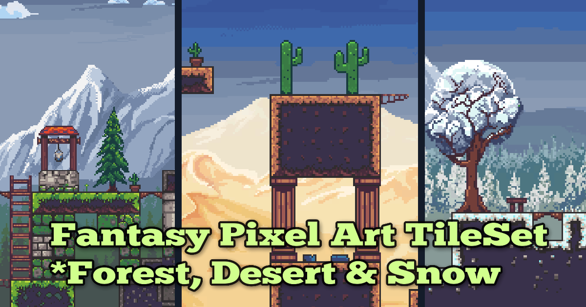 Fantastic Pixel Art Tileset