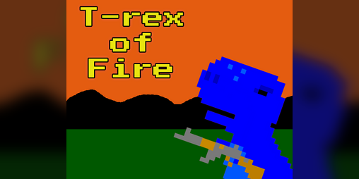 Cover image for T-rex of fire
