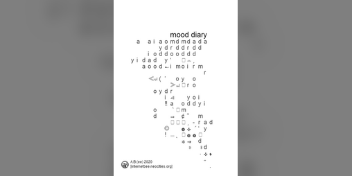 Cover image for mood diary