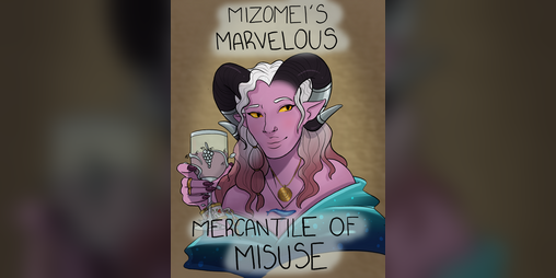 Cover image for Ms. Mizomei's Marvelous Mercantile of Misuse [PF1e]