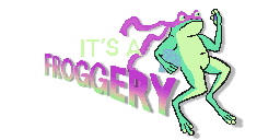 It's a FROGGERY