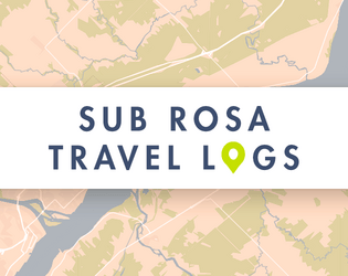 Sub Rosa Travel Logs   - A printable geographic coordinates search game. 