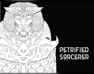 Petrified Sorcerer   - A minimalist dungeon tool for a any system of TTRPG 