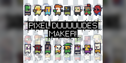 Cover image for pixel duuuuudes maker!