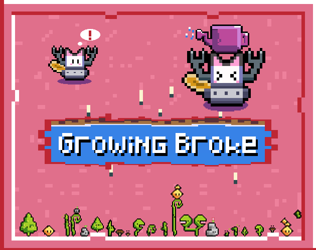 Cover image for Growing Broke