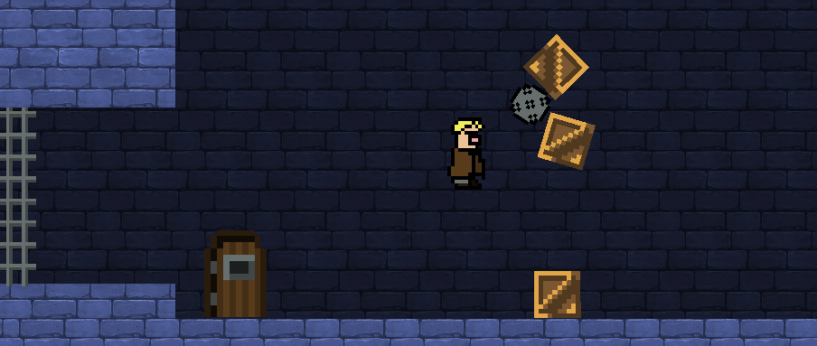 Dwarf and chained ball