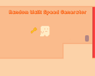 Random Walking Speed Generator