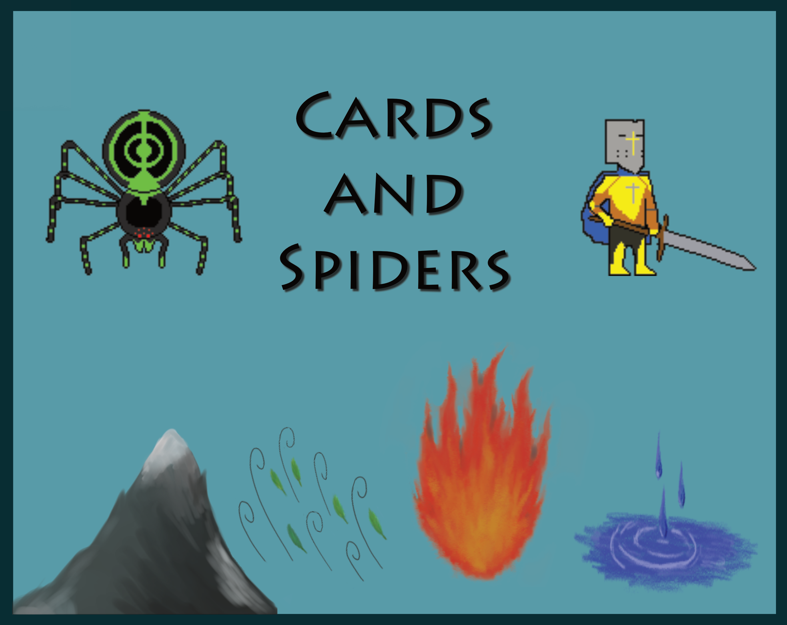 Cards and Spiders