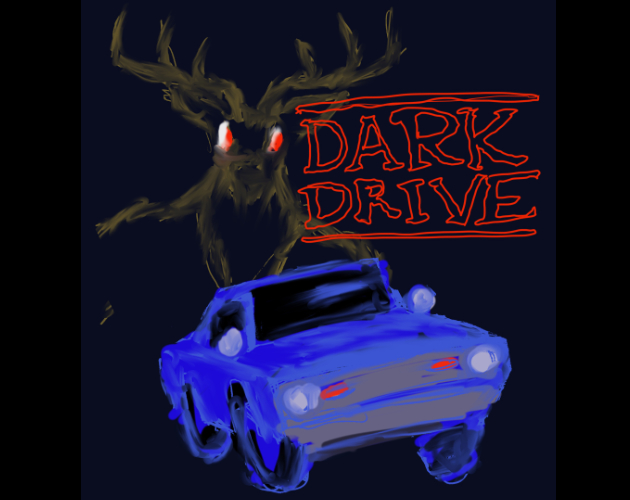 a dark drive