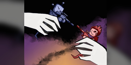 Cover image for Trolls vs Robots