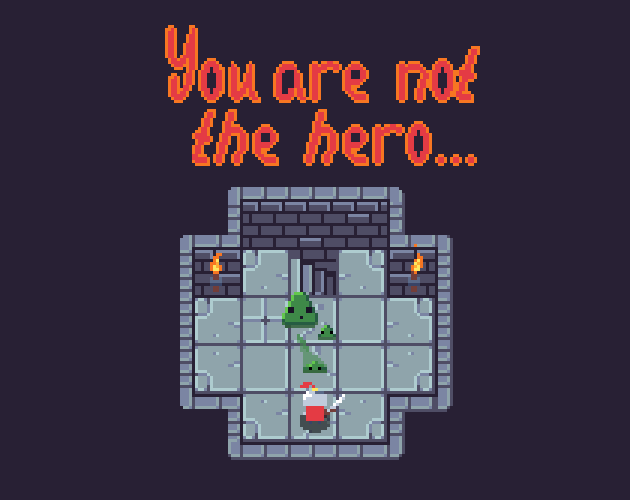 Cover image for You are not the hero...