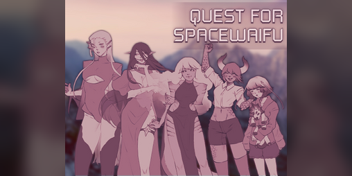 Cover image for Quest for the Space Waifus