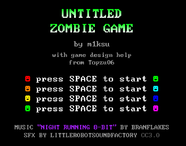 Cover image for Untitled Zombie Game