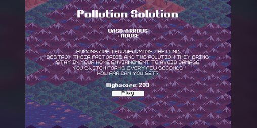 Cover image for Pollution Solution