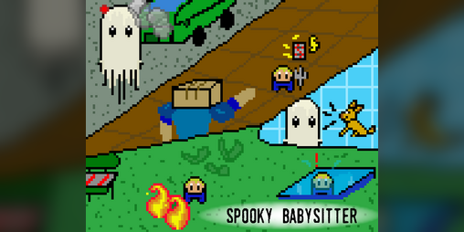 Cover image for Spooky Babysitter