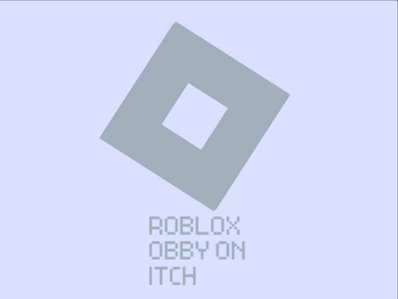 Roblox Obby On Itch By Moomoocow - roblox obby blue