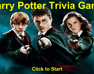 Harry Potter Trivia Game