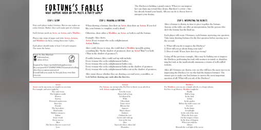 Cover image for Fortune's Fables