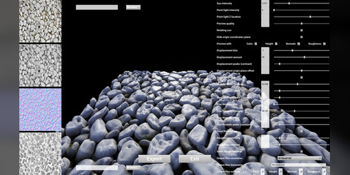 Cover image for PBR textures generator demo