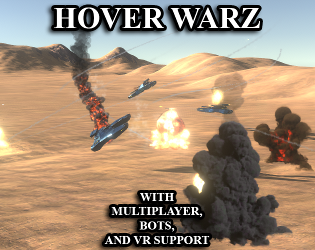 Cover image for Hover Warz Demo, Multiplayer, Bots, VR Support