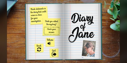 Cover image for Diary of Jane