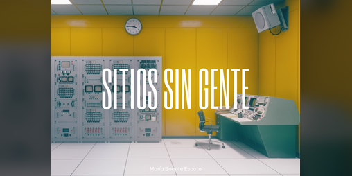 Cover image for SITIOS SIN GENTE