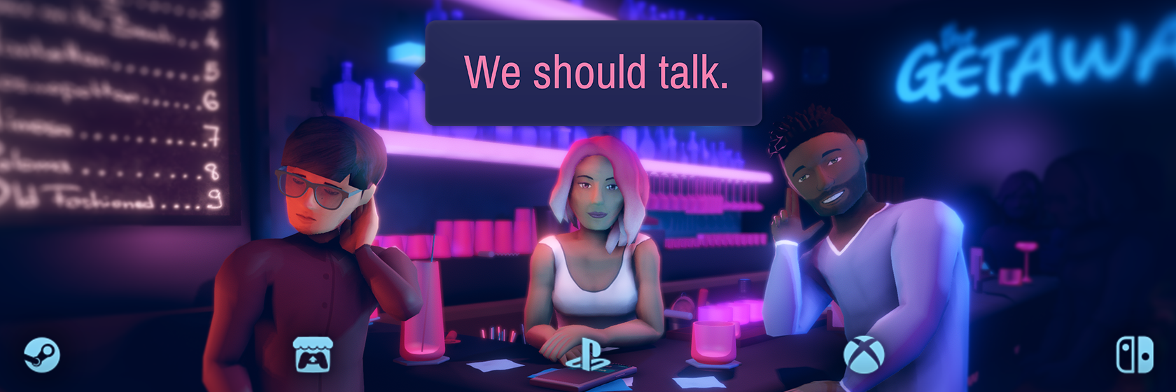 We should talk.