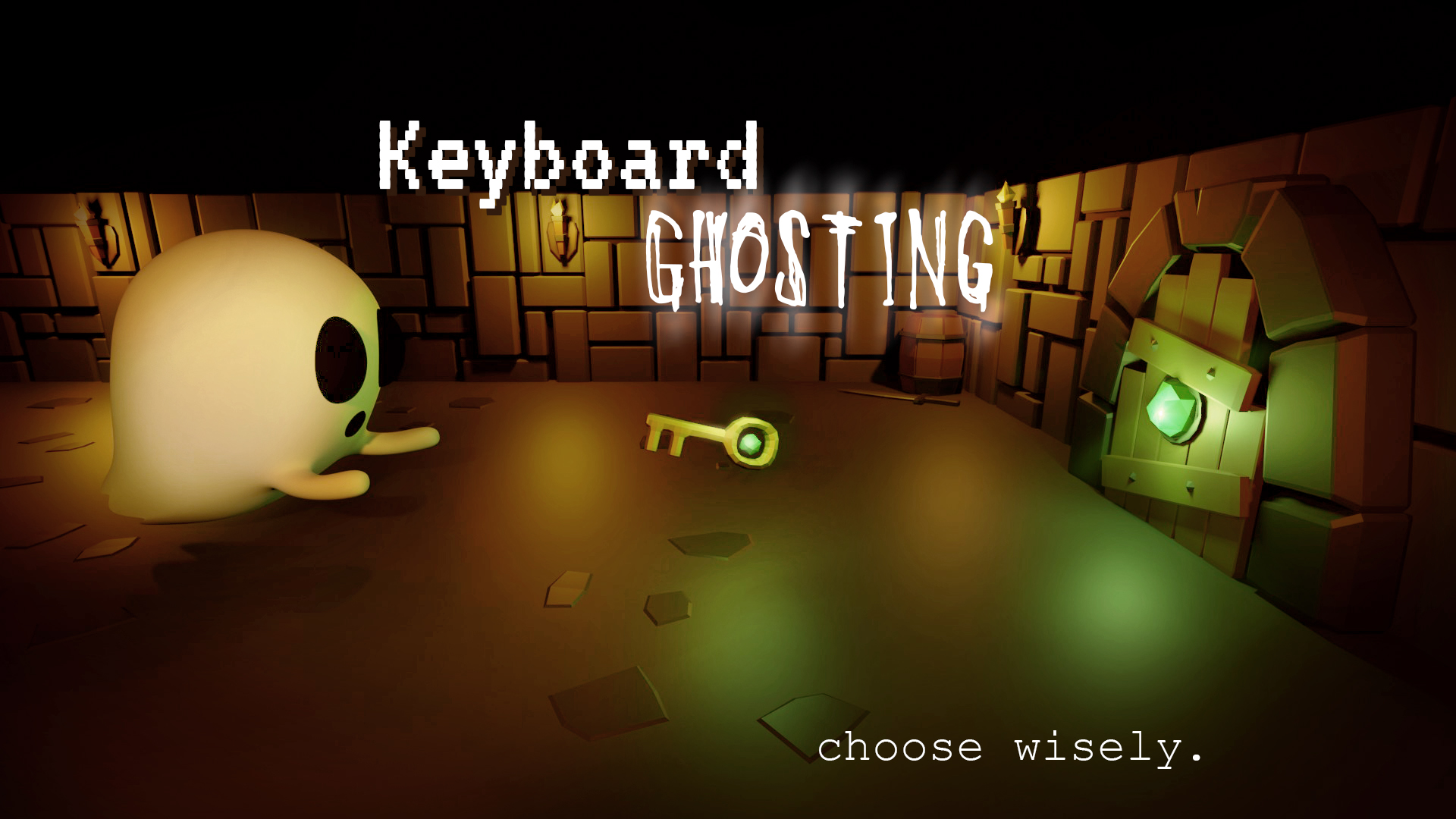 Keyboard Ghosting by Omer Perry for GMTK Game Jam 2020 itch.io