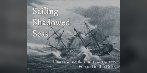 Cover image for Sailing Shadowed Seas