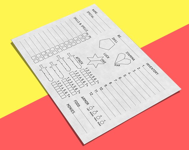 Troika! Character Sheet By Torthevic